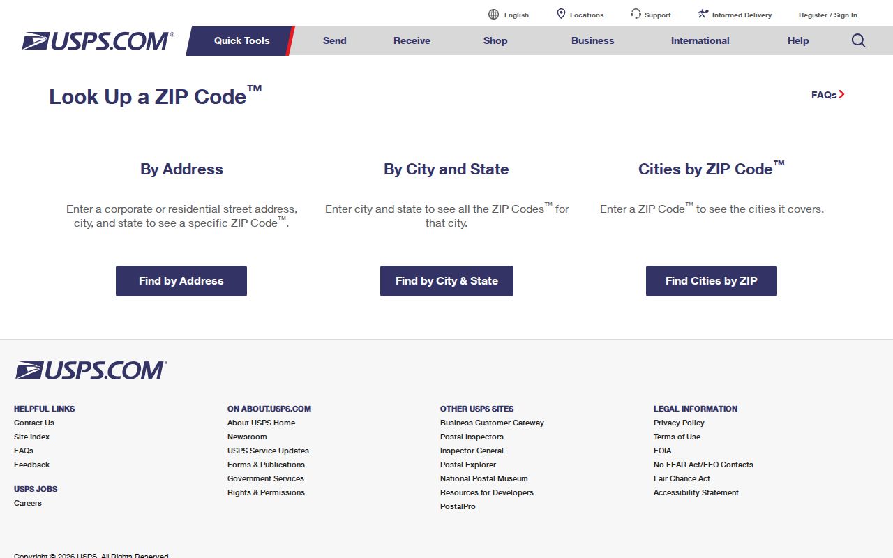 USPS Murray ZIP code address lookup